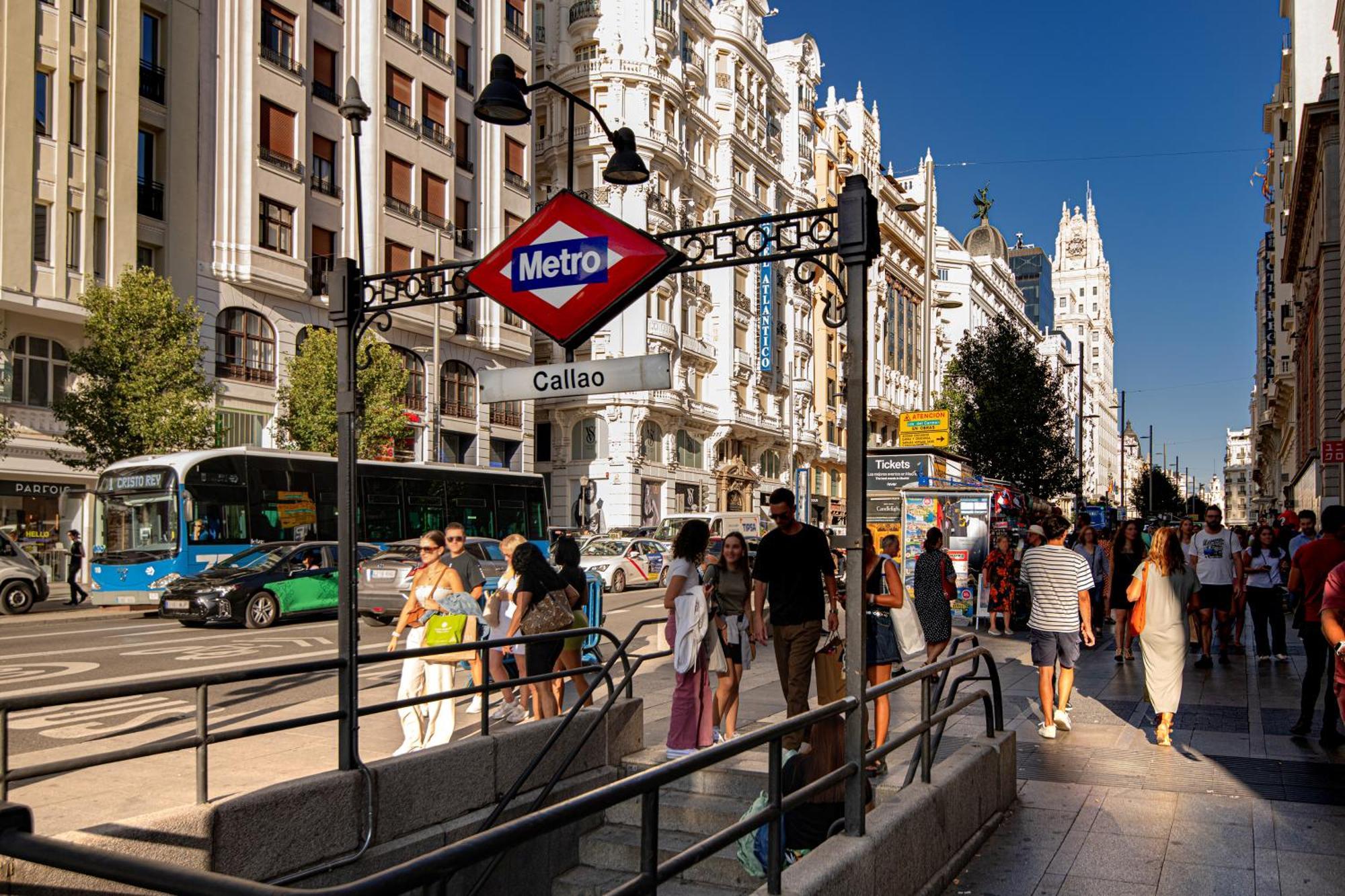 شقة Gran Via Callao Malasana مدريد المظهر الخارجي الصورة